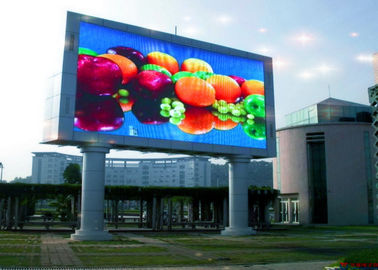 중국 철도/공항을 위한 조정 P10 옥외 LED 광고 게시판을 방수 처리하십시오 협력 업체