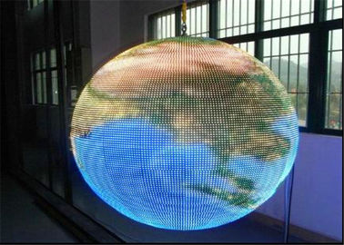 중국 실내 LED 공 전시 최고는 재생율, 360도 둥근 지도된 전시를 협력 업체
