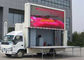 옥외 이동할 수 있는 상업 광고를 위한 트럭에 의하여 거치되는 LED 스크린 P10mm 협력 업체