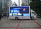 옥외 이동할 수 있는 상업 광고를 위한 트럭에 의하여 거치되는 LED 스크린 P10mm 협력 업체